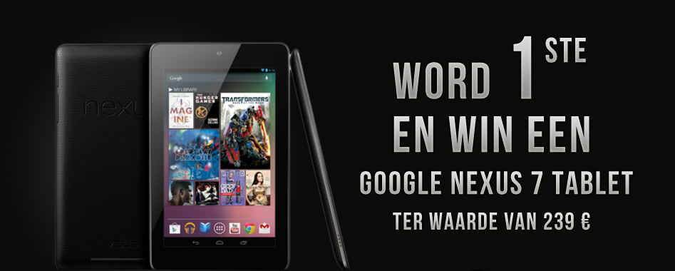 Prijs google nexus 7 tablet